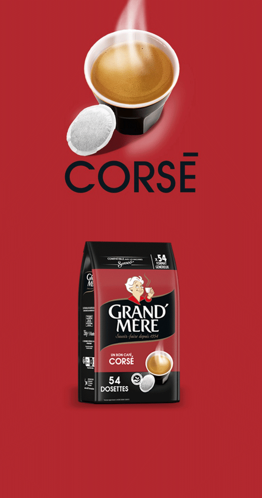cafe grandmere cafe dosette corse banner mobile